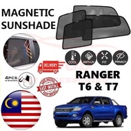 Ford Ranger T6/T7 2011-2020 Epic Magnetic Sunshade (4pcs) Accessories Automotive