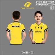 Latest Onic Esports Jersey, Children's Gaming Jersey, Esports T-Shirt