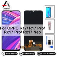 6.4 "Màn Hình LCD Cho OPPO R17 Pro Màn Hình LCD Cho OPPO R17 CPH1879 Màn Hình Cảm Ứng LCD Bộ Phận Lắ
