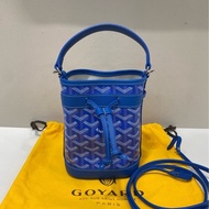 Goyard戈雅藍色mini迷你新款水桶包