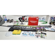 {PROMOSI PADU LAGI GEMPAK}SET COMBO ROD JORAN LEMAX & MESIN KEKILI SHIMANO SIENNA