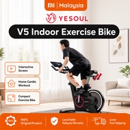 YESOUL V5 Indoor Exercise Bike Rated Max.loaded 120kg Flywheel weight 16kg Work With APP