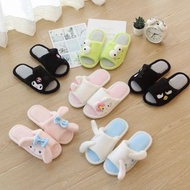 雙子星 鞋 拖鞋 室內 家居 slippers keroppi xo my melody kuromi 玉桂狗 布甸狗 hello kitty