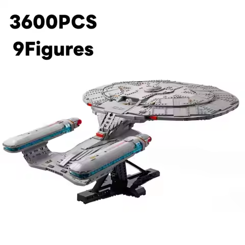 Creative Star Trek U.S.S Enterprise NCC-1701-D Model Building Block Bricks For Kids Boy Christmas Gi