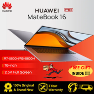 HUAWEI MateBook 16 Laptop HUAWEI Laptop AMD Ryzen R5-5600H 16GB 512GB Notebook Radeon Graphics 16-inch 2.5K Eye Protection Computer Matebook Laptop