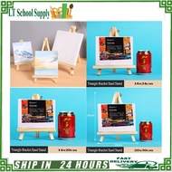 Wooden Tripod Easel Stand / Tabletop art easel triangular mini easel stand