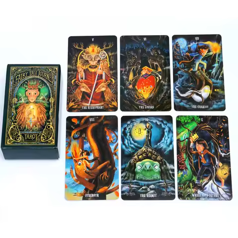 Tarot Cards Fairy Tale Journey Tarot Deck Oracle Deck Tarot Card Deck Cards Entertainment Game For F