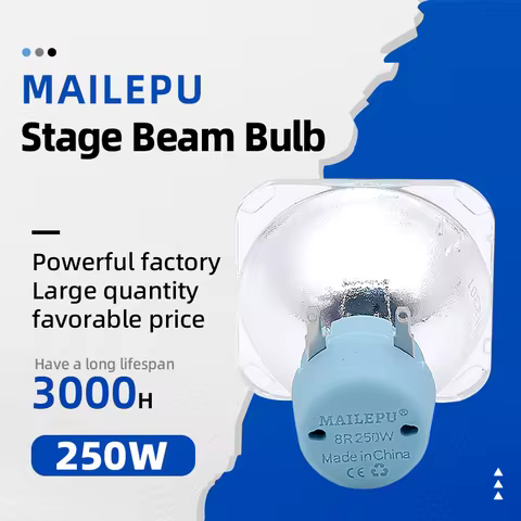 Mailepu Original Wholesale 8R250W Beam LAMP Mobile Beam Bulb Bar Beam Bulb 8R