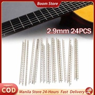 24pcs Guitar Fret Wire Musiclily Pro 2.9mm Fret Wire Acoustic Guitar Stainless Steel Fretwires