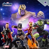 【Wave 1 Combo】 Marvel's Avengers: Endgame Collectible Figure Premium PVC Official Figure cartoon Q version Thanos / Hulk / Iron Man / Thor / Captain America