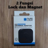 Quad Lock MAG Universal Secure Adhesive Phone Adapter3m Contains Magnets