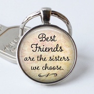 Best Friends Keychains, Keychains For Best Friends, Friend Gift, Friend Gift Keychain, Key Ring Hand