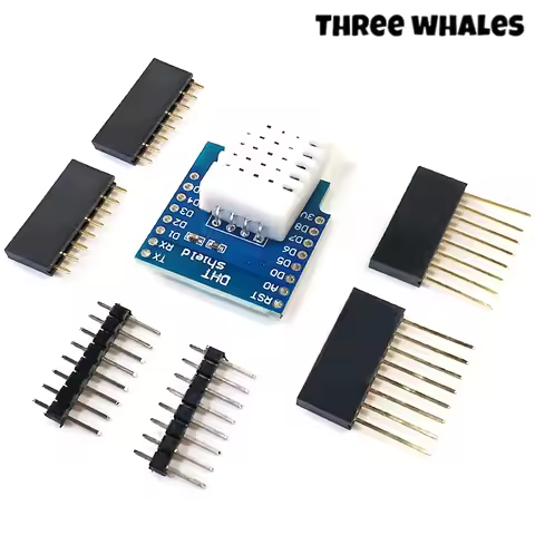 DHT22 Pro Shield for WEMOS D1 mini DHT22 Single-bus digital temperature and humidity sensor module