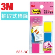 [K.J Headquarters Department] 3M 683 Removable Label~683-3C/683-4Y/683-5CF/683-6C/683-8C