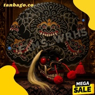 Barongan Telon Vip Size 22 Full Wood Barongan Caplokan Kayu