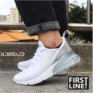 Nike Air Max 270 Silver Jogging Shoes Male Female Leisure Sports Training Running Shoes Max270 Fashion