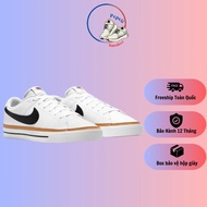 Blazer Sneakers In White With Brown Edge LEGACY White Hook And Black Stripe For Men And Women PepCii