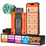 TopTekk TTB011 Diesel Scanner DPF Regeneration OBD Bluetooth/WiFi APP Lifetime Free Suitable for Car