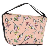 香奈兒肩背包 帆布 粉紅色 金 CC 標誌 Auth 164348