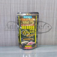 Akari PREMIUM YELLOW LOUHAN 100GR Ornamental Fish Food PELLET Feed