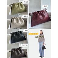 Handbag Women Genuine Leather Cowhide Bag Bag BV Woven Bag Garbage Bag Shoulder Bag