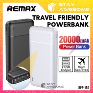 REMAX PD Powerbank Flight Safe Powerbank Remax Powerbank 20000mAh Powerbank Android 2.1A RPP-166 Paw