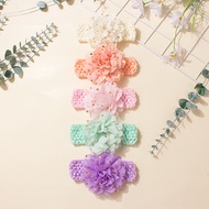 Cute Breathable Infant Baby Girl Hairbands Chiffon Floral Hair Accessory