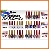 ◄ ♈ YOKO Nail Polish Set 6pcs 9.9ml