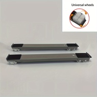 2pcs Retractable Moving Base Household Multifunctional Spinner Wheel Moving Brackets Moving Base For