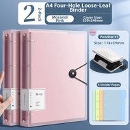 4-hole A4 Ring Binder with Punch 4Hole A4