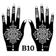 Sticker inai / Sticker Henna / Henna Stencil / Mehndi Stencil NEW DESIGN