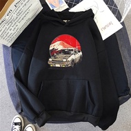 Drift Japanese Anime AE86 Hoodie - Long Sleeve Sweatshirt for Men & Women