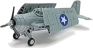 Bunker Studio BSTWS35202 1/350 US Navy Grumman F4F-4 Wildcat Fighter Plane, Main Wing Folding State,