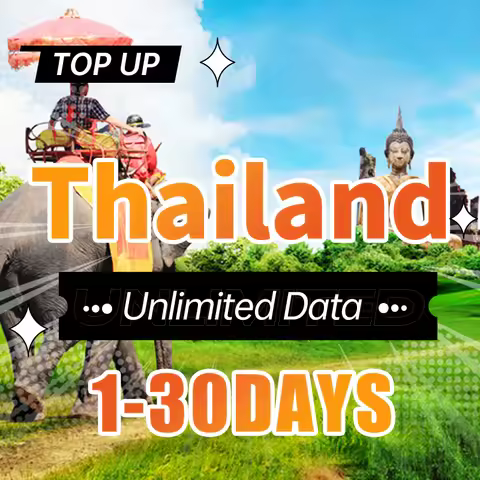 Thailand Prepaid 4G SIM Card Bangkok Chiang Ma Phuket Unlimited Data plug and play support esim