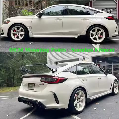 OEM Style Carbon Fiber Lightweight Performance Wing Rear Spoiler for Civic Type R FL5 2023