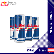 Red Bull Energy Drink, 250ml (Pack of 4)