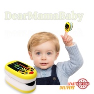 Dearmamababy Baby Pulse Oximeter Kids Fingertip Oxymeter SpO2 Blood Oxygen Saturation Monitor with H