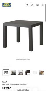 IKEA LACK coffee Side Table 正方形小檯角几茶几