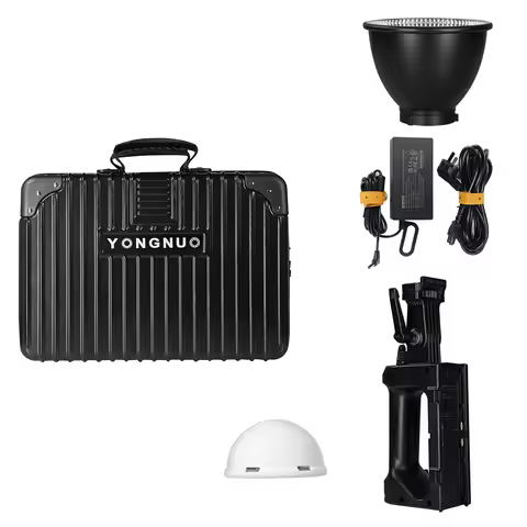YONGNUO NP-F Series Battery Handle Base / Power Adapter / Reflector /Soft Cover / Portable Hard Case