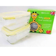 [100% Best] FOOD CONTAINER CIKI - 150ML MPASI GLASS CONTAINER..,,.,,.,