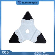 VoltForge 10inch 3 Teeth Brush Cutter Blade Mata Mesin Rumput Heavy Duty Garden Parts Brush Cutter