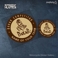 Suitable for DAKAR/COMPETITOR DAKAR Tension Motorcycle Stickers Waterproof Reflective Decals