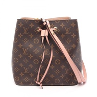 【二手】LOUIS VUITTONNeoNoe 單肩包，Monogram Rose Poudre 玫瑰粉紅帆布，M44022，玫瑰粉紅，PVC 塗層帆布，皮革，NeoNoe