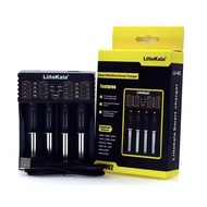 ElectricalCC LiitoKala Lii-402 เครื่องชาร์จถ่าน รางชาร์จ 1.2v 3.7v 4 ช่อง ชาร์จไว ตัดไฟเอง รองรับถ่า