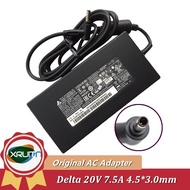 Original DELTA ADP150CH D 20V 7.5A 150W 4.53.0mm Laptop Charger AC Adapter For MSI GF76 GF66 UC11 GL