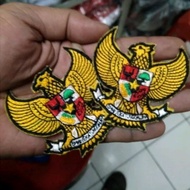 logo Bordiran/emblem Bordir burung Garuda Pancasila