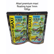 Akari Premium MAXI Cichlid Tropical 100 gr Pellets 1 mm