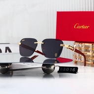 Cartier Cheetah Frameless Sunglasses Retro High-End Glasses 88016 KK