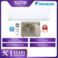 Daikin 1.0HP -2.5HP R32 Standard Inverter Air Conditioner | FTKF Series | Econo Mode | FTKF25BV | FTK35BV | FTKF50A | FTKF71A | 4.0HP FAA100B