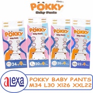 Pokky Baby Pants M34+4 L30+4 XL26+4 XXL22+4- Baby Diaper Pants